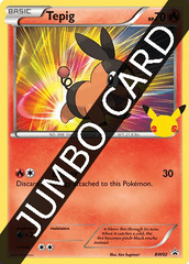 JUMBO Tepig BW02 - First Partner Pack Promo